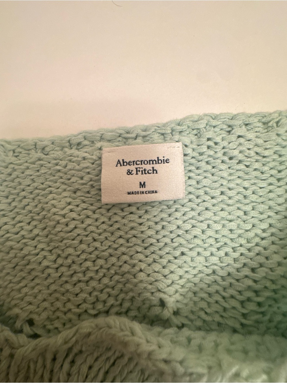 Abercrombie & Fitch Sage Green Knit Tank Top - Picture 4 of 4